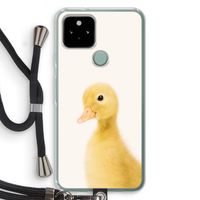 Duke: Pixel 5 Transparant Hoesje met koord