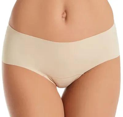 Magic dream 2-pak naadloze hipster - Organic - Naadloos dames ondergoed modal - Katoenen kruisje - S - Huidkleur | Dames boxer - S