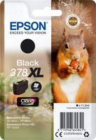 Epson Squirrel Singlepack Black 378XL Claria Photo HD Ink - thumbnail