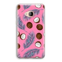 Kokosnoot roze: HTC U Play Transparant Hoesje