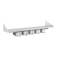 Kruidenrek - 5 x 1/4 GN - 120 cm