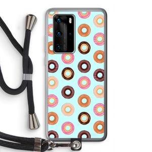 Donuts: Huawei P40 Pro Transparant Hoesje met koord