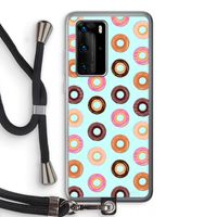 Donuts: Huawei P40 Pro Transparant Hoesje met koord
