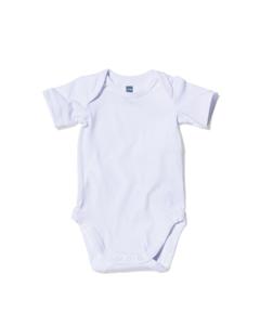 HEMA Romper Organic Katoen Stretch - 2 Stuks Wit (wit)