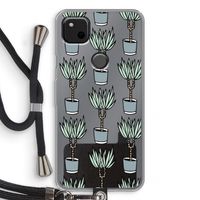 Boompje: Pixel 4a Transparant Hoesje met koord