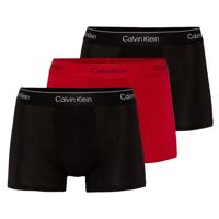 Calvin Klein trunk cotton stretch zwart-rood