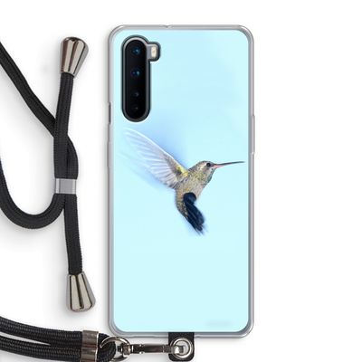 Kolibri: OnePlus Nord Transparant Hoesje met koord