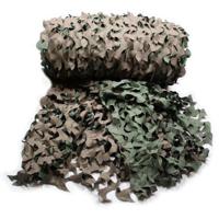 Fosco Camouflagenet - 3x - 3 x 2,4 meter - Leger decoraties netten - groen - schutkleuren