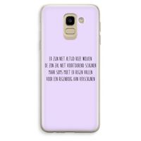 Regenboog: Samsung Galaxy J6 (2018) Transparant Hoesje
