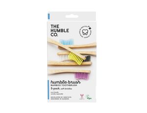 The Humble Co. Tandenborstels Bamboe Soft 5 Stuks