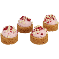 Jumbo&apos;s Frambozen slofjes 4 Stuks