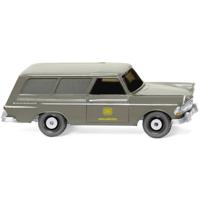 Wiking Opel Rekord '60 Caravan "DB" Stadsauto miniatuur Voorgemonteerd 1:87 - thumbnail