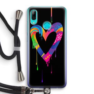 Melts My Heart: Huawei P Smart (2019) Transparant Hoesje met koord