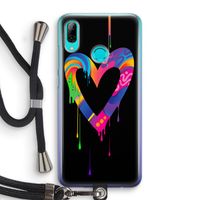 Melts My Heart: Huawei P Smart (2019) Transparant Hoesje met koord