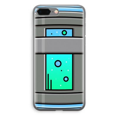 Chug Bottle: iPhone 8 Plus Transparant Hoesje Chug Bottle: iPhone 8 Plus Transparant Hoesje