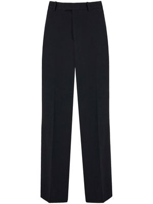Ferragamo pantalon de costume à plis marqués - Noir