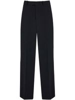 Ferragamo pantalon de costume à plis marqués - Noir