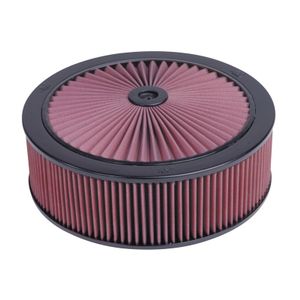 K&N 130mm flens, 14'' diameter, 120mm Hoogte, 1.25'' Dropbase met X-Stream deksel (66-3070) 663070