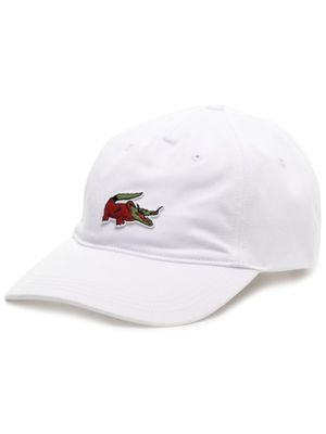 Lacoste casquette à patch logo - Blanc