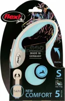 Flexi Rollijn Hondenriem New Comfort Licht Blauw S 5m