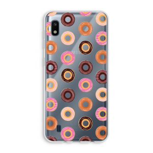 Donuts: Samsung Galaxy A10 Transparant Hoesje