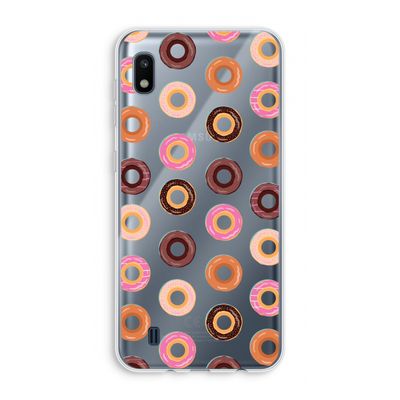 Donuts: Samsung Galaxy A10 Transparant Hoesje