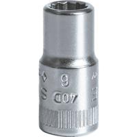 Stahlwille 40 D 6 01030006 Dubbel zeskant Dopsleutelinzetstuk 6 mm 1/4 (6.3 mm)