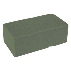 Steekschuim/oase - nat - rechthoekig - groen - 20 x 10 x 7 cm   -