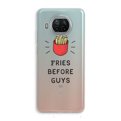 Fries before guys: Xiaomi Mi 10T Lite 5G Transparant Hoesje
