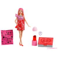 Barbie Uitpakparty pop - rood