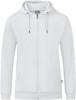 JAKO C6820 Jas Met Kap Organic - Wit - M