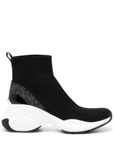 Michael Kors Zumma sock-style sneakers - Noir