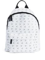 Giuseppe Zanotti sac à dos Bud à logo imprimé - Blanc - thumbnail