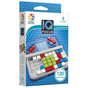 SmartGames IQ Focus leerspel Nederlands, 1 speler, Vanaf 8 jaar, 120 opdrachten