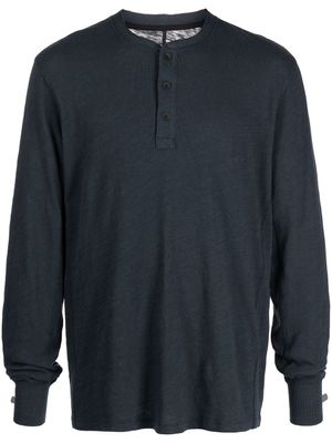 rag & bone t-shirt à col rond - Bleu