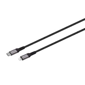 USB Kabel 3.0 USB-C naar Lightning Lengte: 2 Meter Premium Nylon