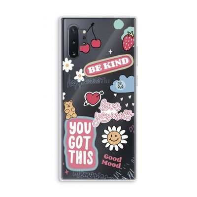 Positivity: Samsung Galaxy Note 10 Plus Transparant Hoesje