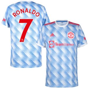 Manchester United Shirt Uit 2021-2022 + Ronaldo 7