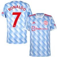 Manchester United Shirt Uit 2021-2022 + Ronaldo 7 - thumbnail