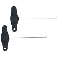 KS Tools 140.2380 Trekhaakset voor hoofdsteunen, 2-delig KS Tools 140.2380 Trekhaakset voor hoofdsteunen, 2-delig