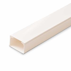Kabelgoot wit 30x15mm RAL 9010 Canalit 920335 prijs per meter
