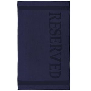 Strandlaken Reserved Navy (100x180 cm)