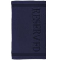 Strandlaken Reserved Navy (100x180 cm)