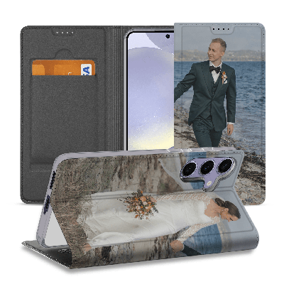 Stand Case Hoesje Maken voor de Samsung Galaxy S24 Plus | Eigen telefoonhoesje ontwerpen | Op maat gemaakt
