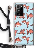 Blub: Samsung Galaxy Note 20 Ultra / Note 20 Ultra 5G Transparant Hoesje met koord
