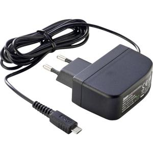 Dehner Elektronik SYS 1638-0605-W2E micro USB Stekkernetvoeding, vaste spanning 5 V/DC 1.2 A 6 W Gestabiliseerd