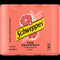 Schweppes Pink Grapefruit 6 x 33cl bij Jumbo