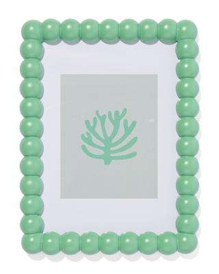 HEMA Fotolijst 15x20 Hout Bolletjes Groen (felgroen)