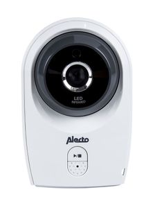Alecto DVM-143 - Babyfoon met camera en 4.3" kleurenscherm, wit/antraciet
