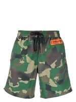 Heron Preston short de bain à patch logo - Vert